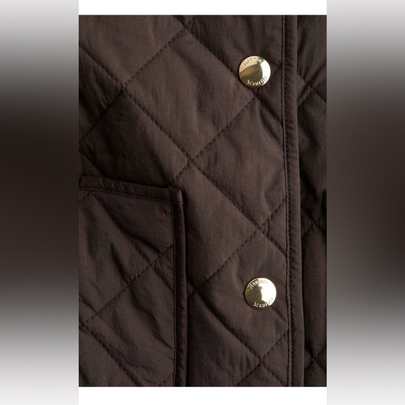 H&M Dark Brown Quilted Utility Jacket - Picture 2 of 5